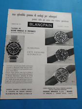 Pubblicita 1960 orologio usato  Roma