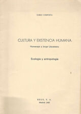 Cultura existencia humana. usato  Italia