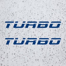 2pcs turbo decal for sale  Los Angeles