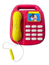 Vintage Disney Mickey Call Back Phone Disney 1991 Brinquedo Telefone — Testado Funcionando comprar usado  Enviando para Brazil
