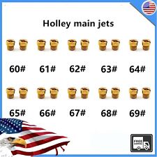 Usado, KIT 60 a 69 2 CADA 1/4-32 GÁS PRINCIPAL 20 PACOTES 60-2 para jatos principais carburador Holley comprar usado  Enviando para Brazil