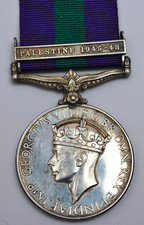 Gsm medal palestine for sale  BANGOR
