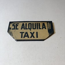 Vtg metal taxi for sale  New Park