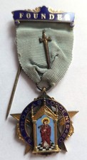 Masonic founders jewel for sale Masonic founders jewel for sale  BELFAST