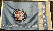 Wally Byam Caravan International Club Ex-Presidente 3x5 Bandeira Grande 2 Ilhós, usado comprar usado  Enviando para Brazil