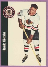 1994 94-95 PARKHURST 1956-57 MISSING LINK BLACKHAWKS HANK CIESLA #29 na sprzedaż  Wysyłka do Poland