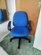 Blue computer desk for sale  BEDWORTH