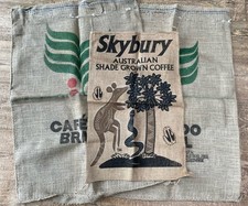 Hessian coffee bean for sale  SOUTH BRENT