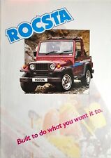 Asia rocsta brochure for sale  BIGGLESWADE
