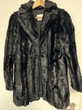 Zara fellmantel schwarz gebraucht kaufen  Augsburg