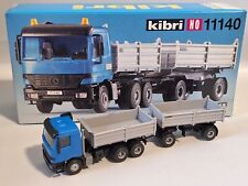 Kibri 11140 MB Actros Dump w/Trailer  H0 1:87 Modellbausatz Gebaut OVP comprar usado  Enviando para Brazil