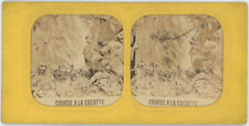 Usado, Stereoview translúcido C.1860. Diableries. Race To The Hen. Demônios. Velocípede. comprar usado  Enviando para Brazil
