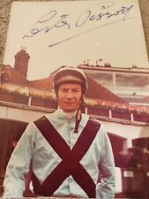 Lester piggott signed for sale  SOUTHEND-ON-SEA