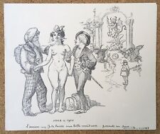 Gravure originale ancienne d'occasion  Paris II