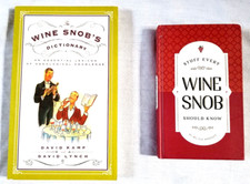 2 Wine Snob Book Bundle Dictionary & Stuff Every Wine Snob Should Know comprar usado  Enviando para Brazil
