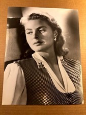 Usado, Ingrid Bergman Rara Early Oversize 10/13 Foto Stromboli 1950 com Visualização de Imprensa comprar usado  Enviando para Brazil