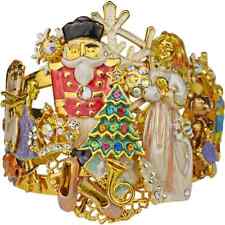 Usado, Bracelete Kirks Folly Quebra-Nozes Suíte Feriado (Tom Dourado/Grande) comprar usado Usado, Bracelete Kirks Folly Quebra-Nozes Suíte Feriado (Tom Dourado/Grande) comprar usado  Enviando para Brazil