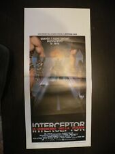 Locandina interceptor m.gibson usato  Firenze
