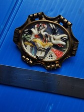Ancienne broche décor d'occasion  Roche-la-Molière