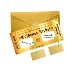 Goldenes ticket geschenkkarte gebraucht kaufen  Nienburg