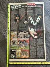 Kiss clipping poster for sale  Albany