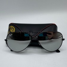 Usado, Óculos de sol Ray Ban aviador RB3025 grande metal brilhante lente preta 58MM comprar usado Usado, Óculos de sol Ray Ban aviador RB3025 grande metal brilhante lente preta 58MM comprar usado  Enviando para Brazil