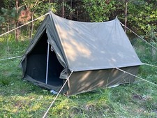 Vintage Chaki Camping Tent House URSS 1 Pessoa 1984 Conjunto Completo comprar usado  Enviando para Brazil