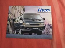Folheto Hyundai H100 minibus/van prospekt anos 90, usado comprar usado  Enviando para Brazil