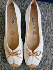 Gabor ladies white for sale  CHURCH STRETTON
