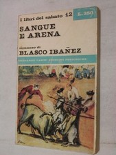 Sangue arena blasco usato  Salerno