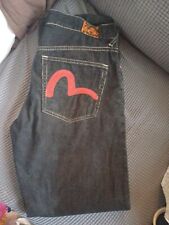 Evisu black cords for sale  LONDON