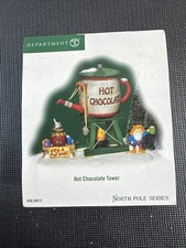 Usado, Dept 56 North Pole Series - Torre de chocolate quente - Novo na caixa 2004 (D-5) comprar usado  Enviando para Brazil