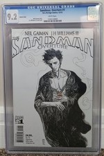 Sandman Overture #1 CGC 9.2 (2013)  1:100 sketch variant Gaiman Netflix DC NM- comprar usado  Enviando para Brazil