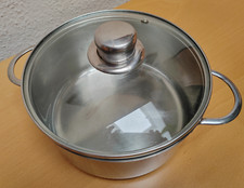 Edelstahl kochtopf cm gebraucht kaufen  Gera