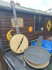 Vintage large banjo for sale  BOGNOR REGIS