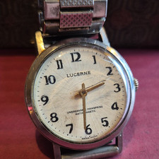 Vintage lucerne watch for sale  IPSWICH