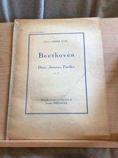 Beethoven sonate facile d'occasion  Rennes-