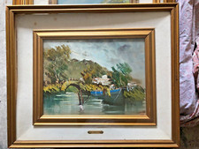 Quadro olio tela usato  Parma