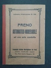 Ferrovie treni libretto usato  Savona