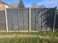 Lap fence panel for sale  HARLOW