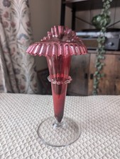 Antique cranberry glass for sale  BURTON-ON-TRENT