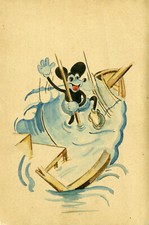 Mickey naufragé maquette d'occasion  Velleron