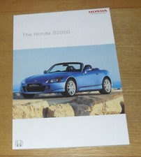 Honda s2000 brochure for sale  FAREHAM