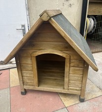 wooden dog kennel medium for sale  LONDON