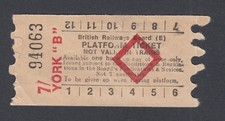 Brb platform ticket for sale  HOVE