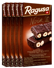 Barras de chocolate suíças Ragusa Noir - Pacote com 5 - Kosher para Páscoa, usado comprar usado  Enviando para Brazil