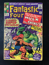 Usado, Fantastic Four #25 - 1964 - Hulk vs Thing - Boa cópia de baixo grau - algumas fitas comprar usado  Enviando para Brazil