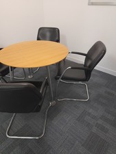 Walnut office desks for sale  SHEFFIELD