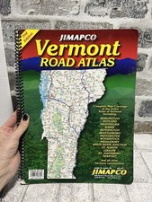 Vermont road atlas for sale  Hudson