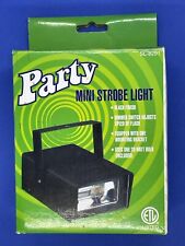 Mini luz estroboscópica para festa. Preto. comprar usado  Enviando para Brazil